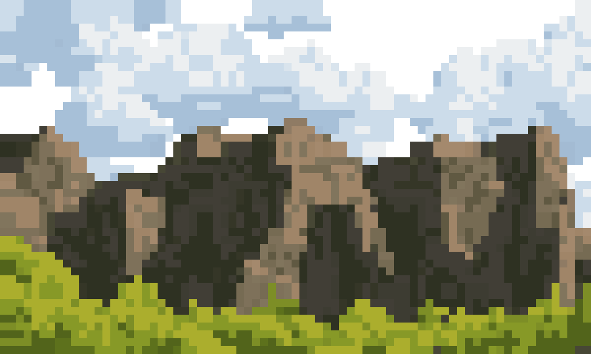 Pixel Art Character with Custom Colors pixel art