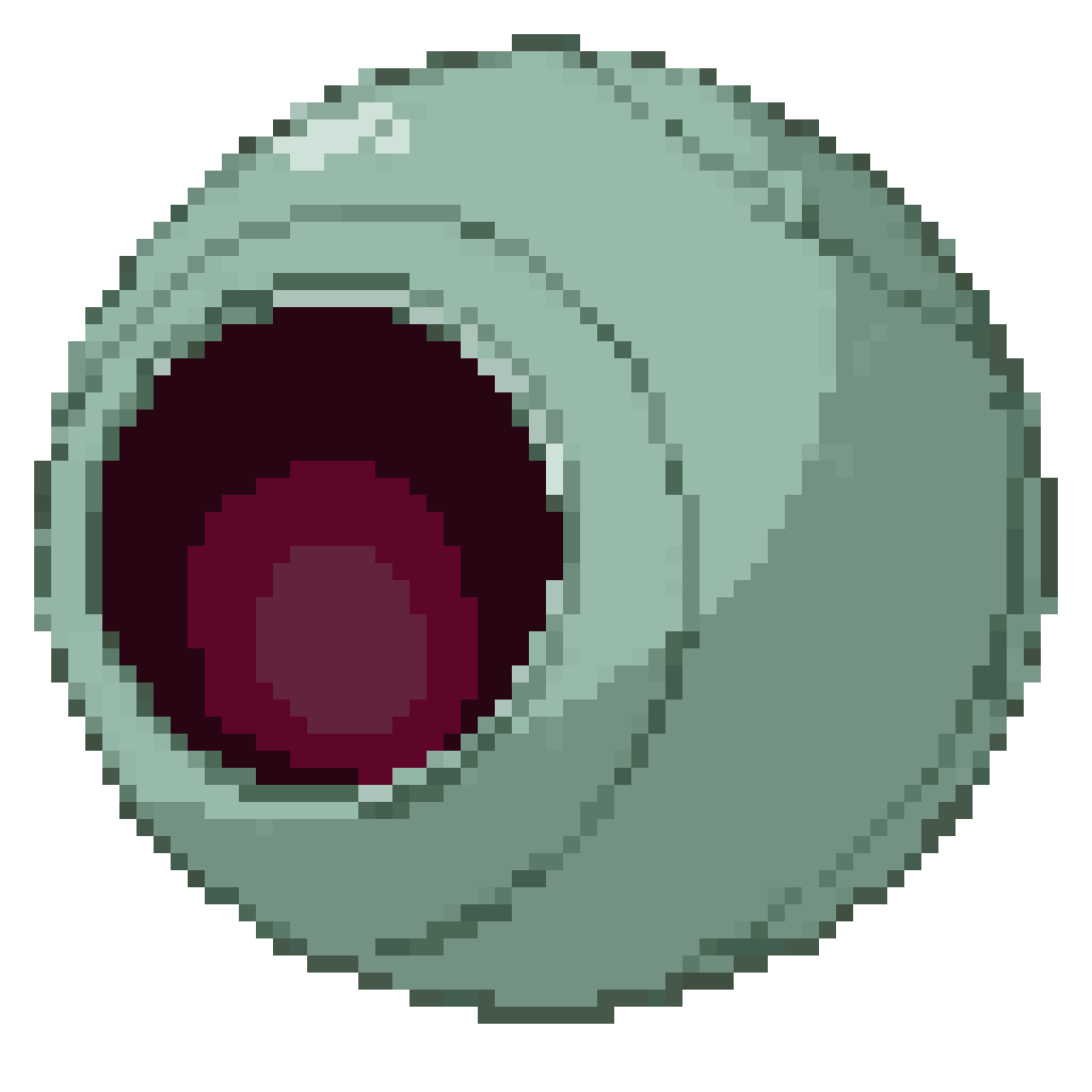 Attack Pod from Dragon Ball pixel art