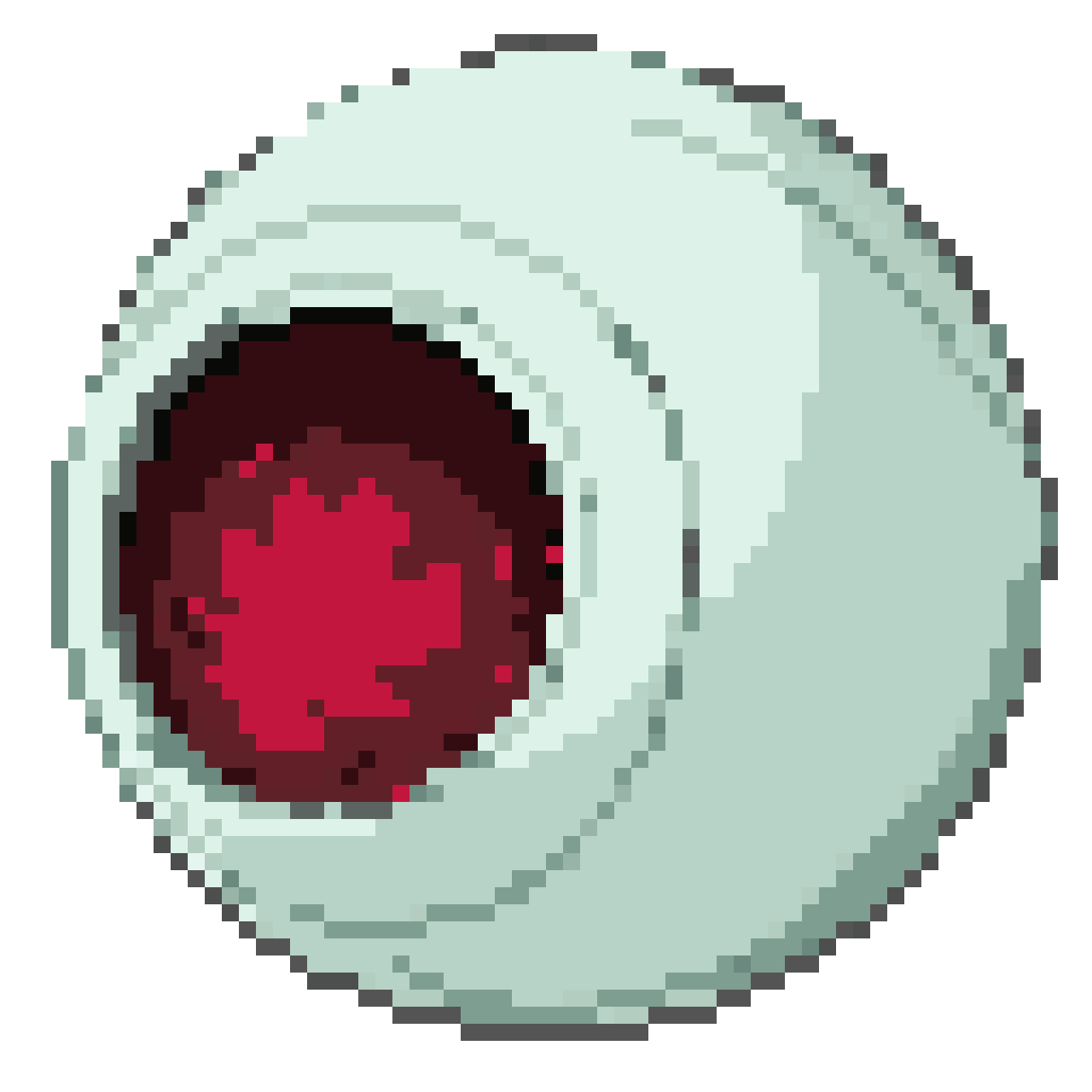 Attack Pod from Dragon Ball pixel art