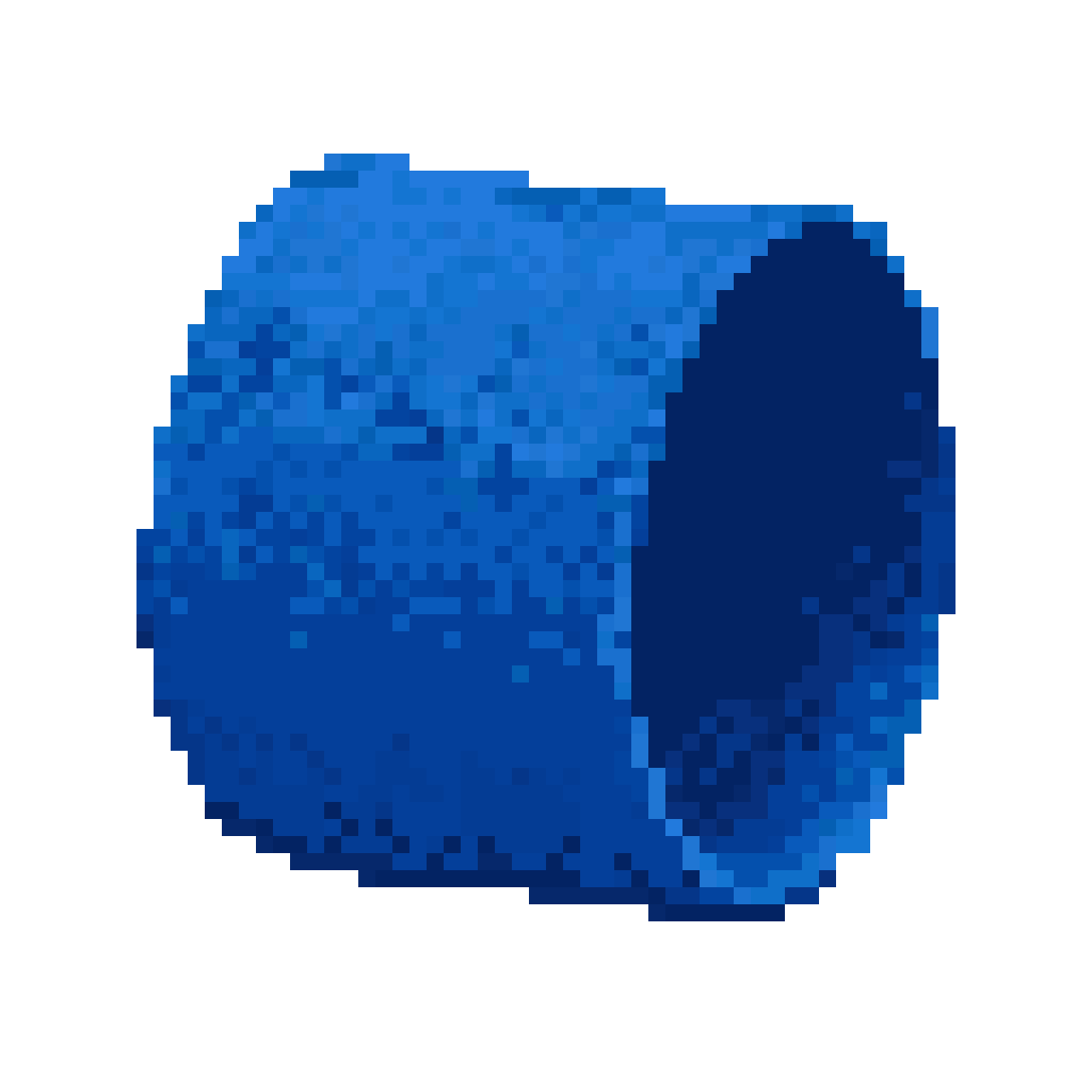 Royal Blue Fabric Wristband pixel art