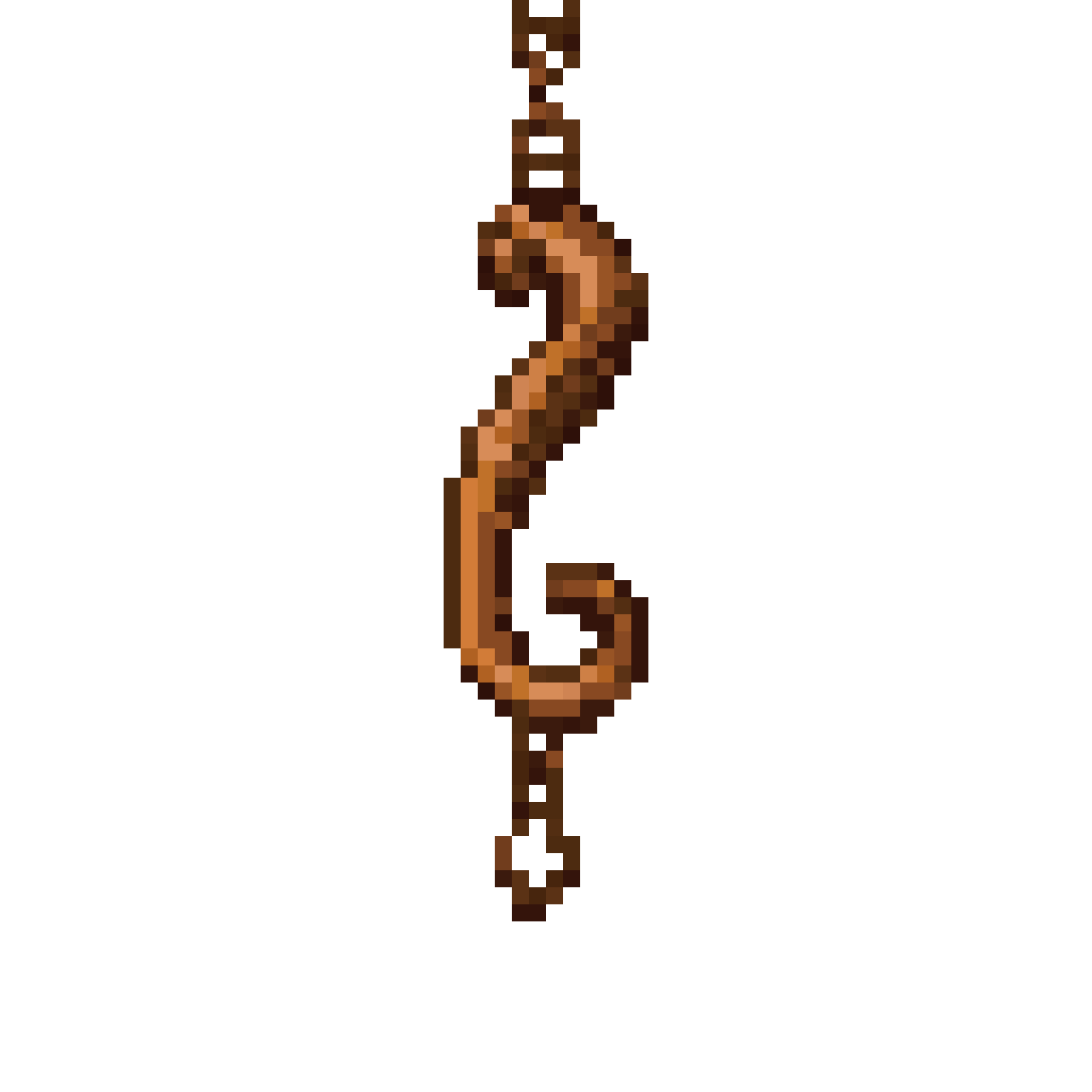 Pixel Art Grappling Hook pixel art