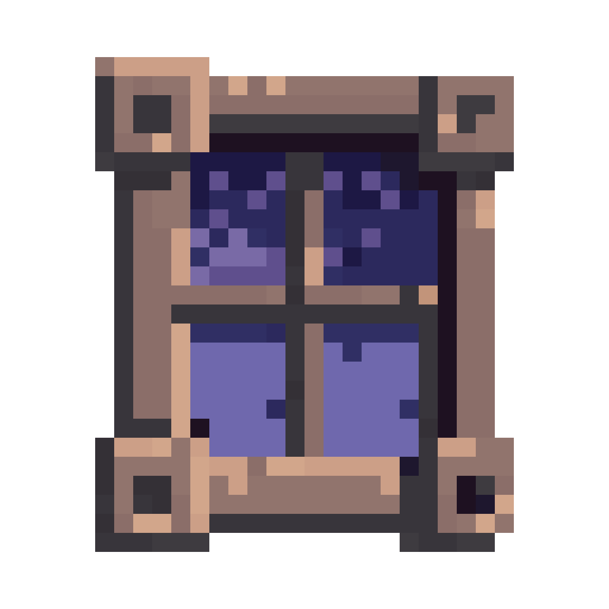 Window Sharp as Weapon pixel art