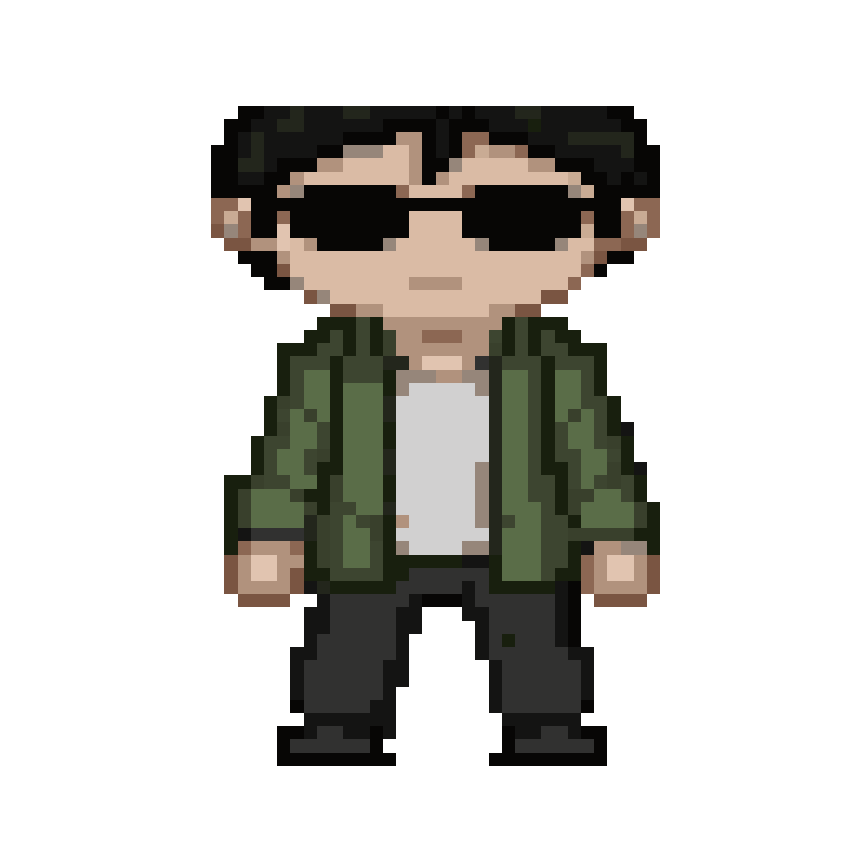 skinny character pixel art