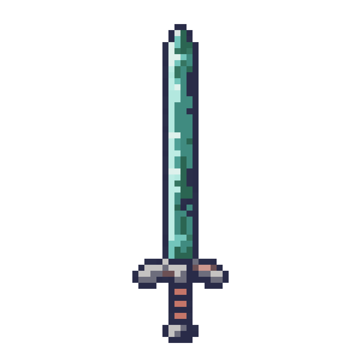 Symmetrical Pixel Art Weapons pixel art