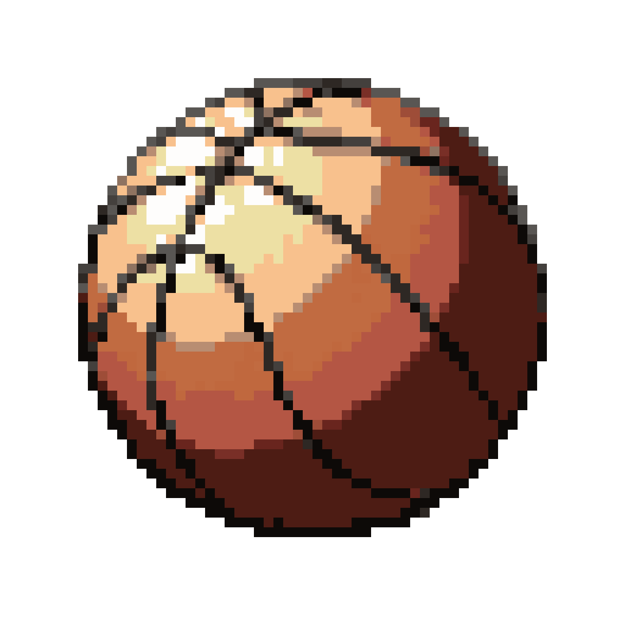 a ball pixel art