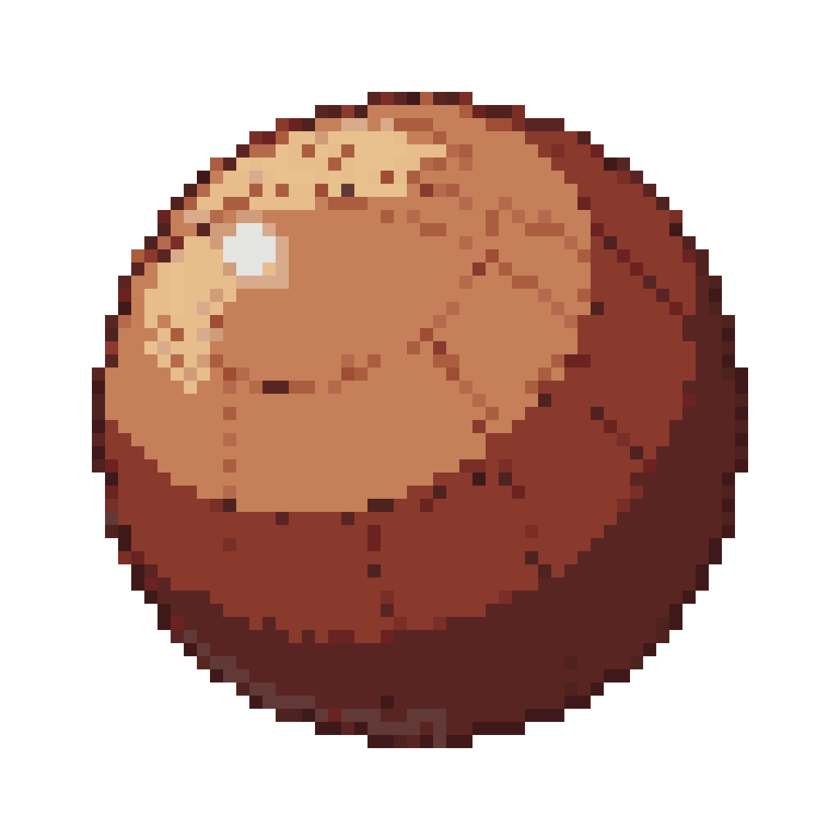 a ball pixel art