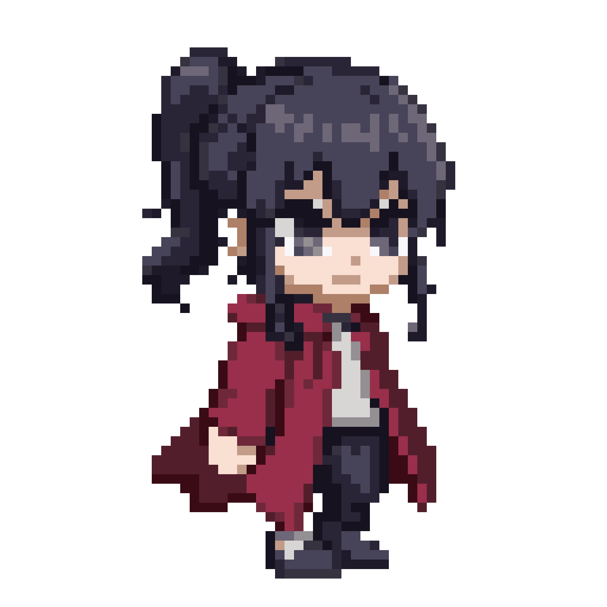 Young Adventurer in Medieval RPG pixel art
