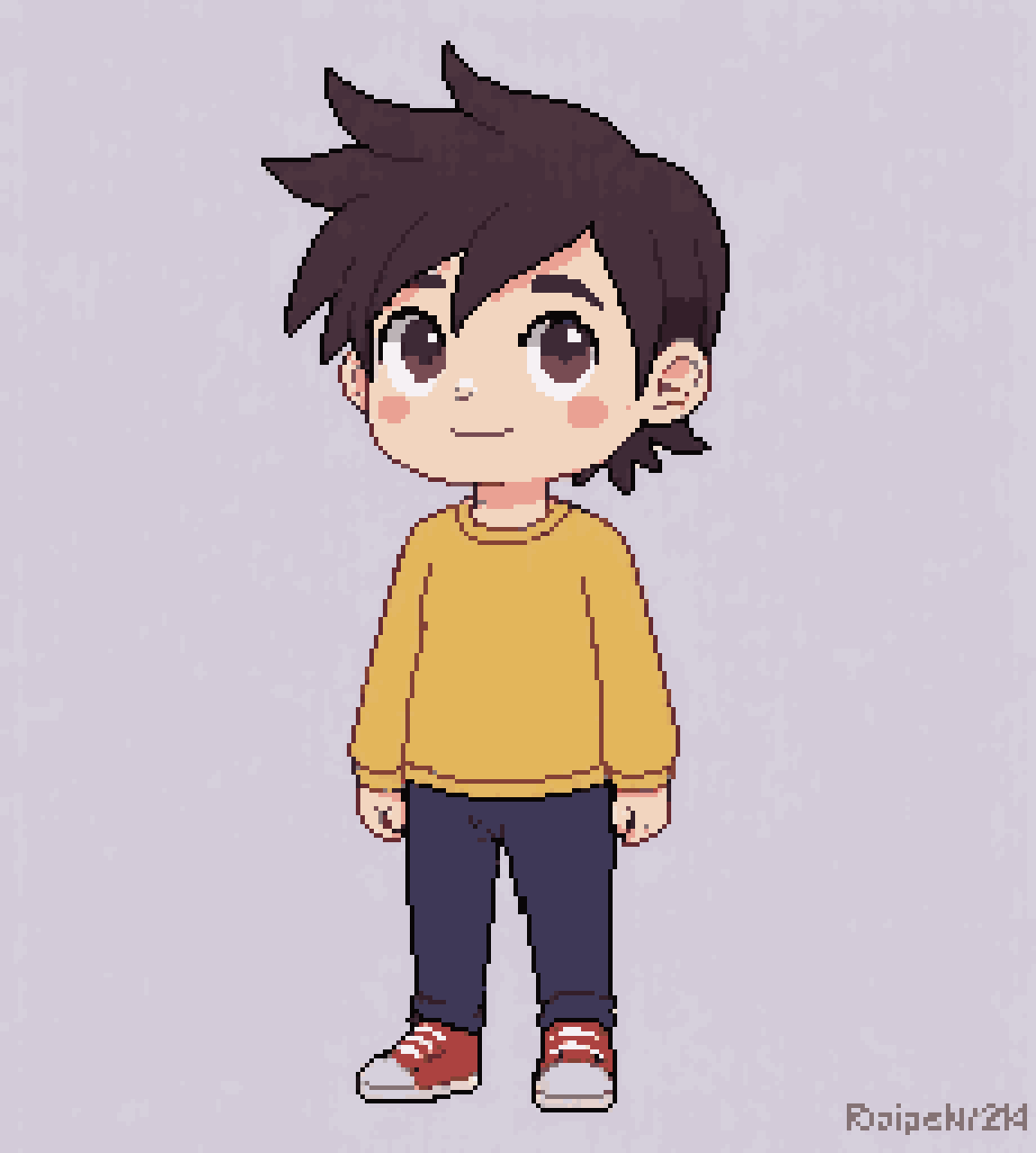 Undertale or Deltarune OC pixel art
