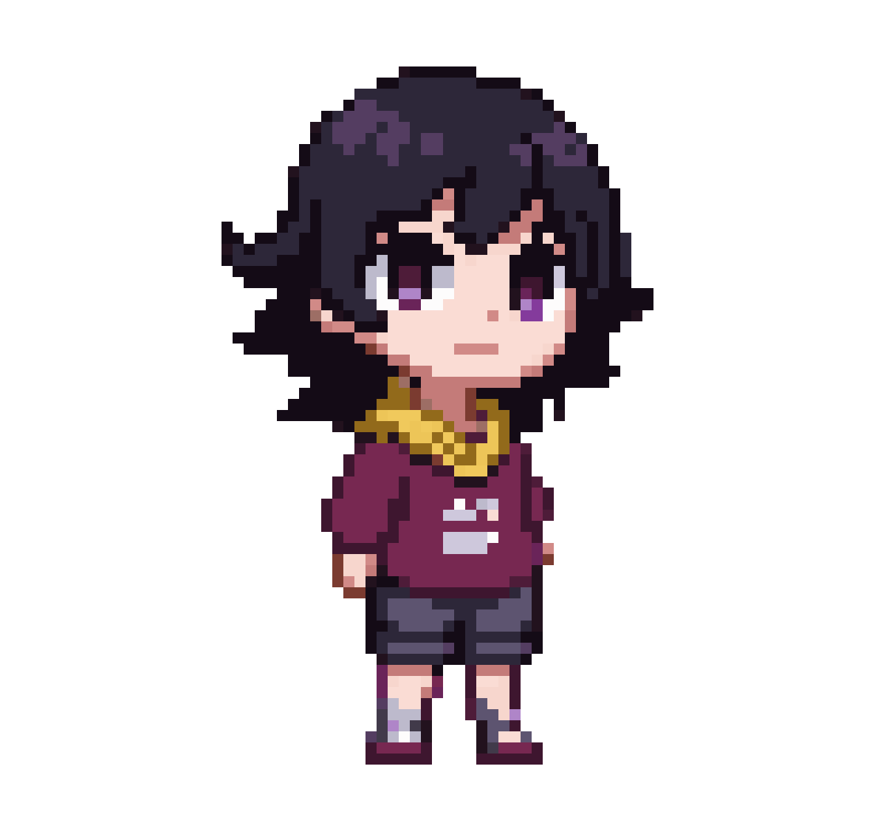 Undertale or Deltarune OC pixel art
