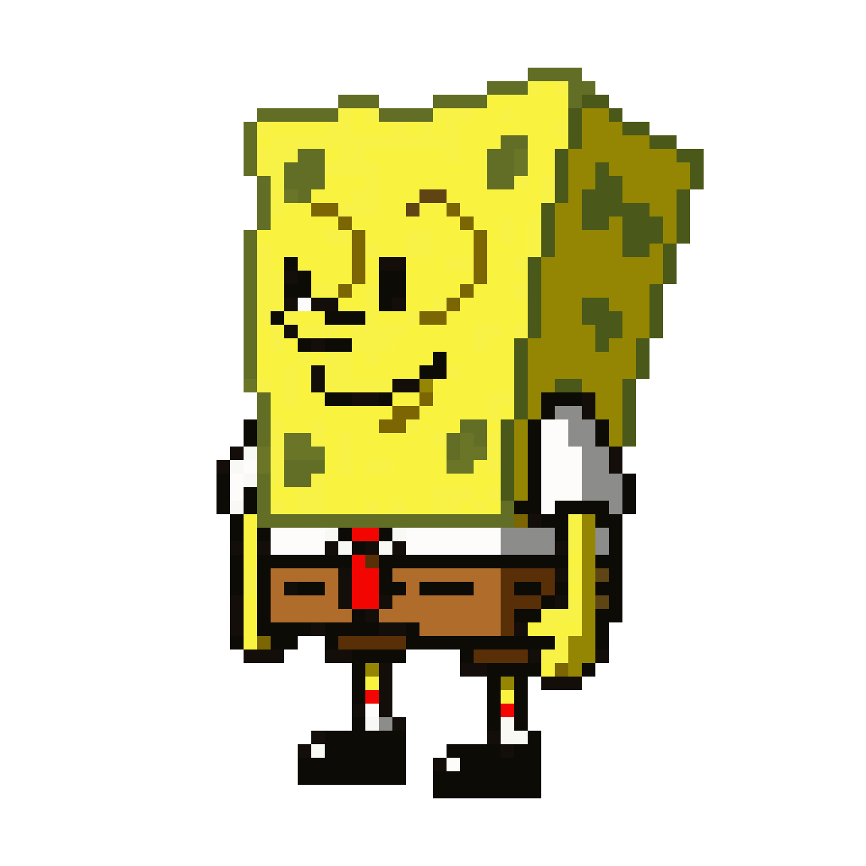 SpongeBob SquarePants pixel art
