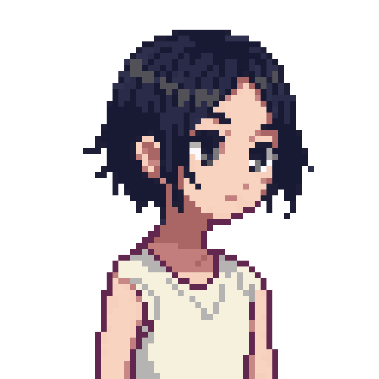Muichiro Tokito Sprite pixel art