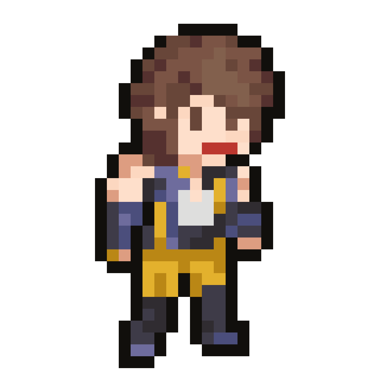 Main Character for Platform Game pixel art