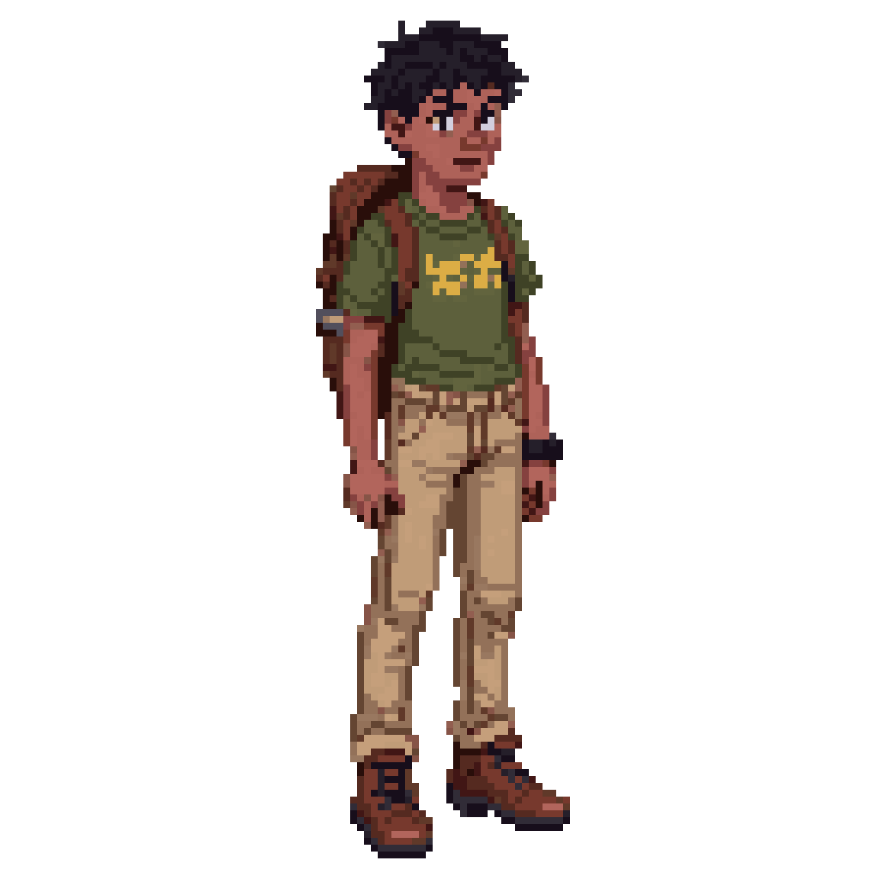 SANParks Summer Intern Character pixel art