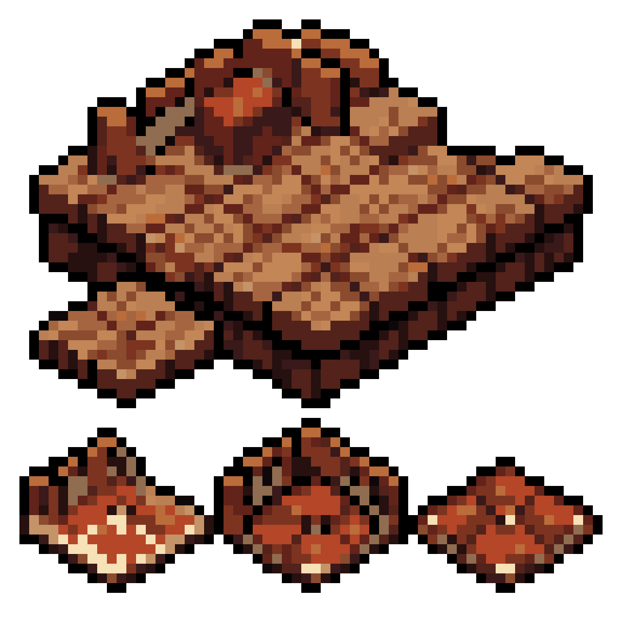 Lived-in Sad Wooden Floor pixel art
