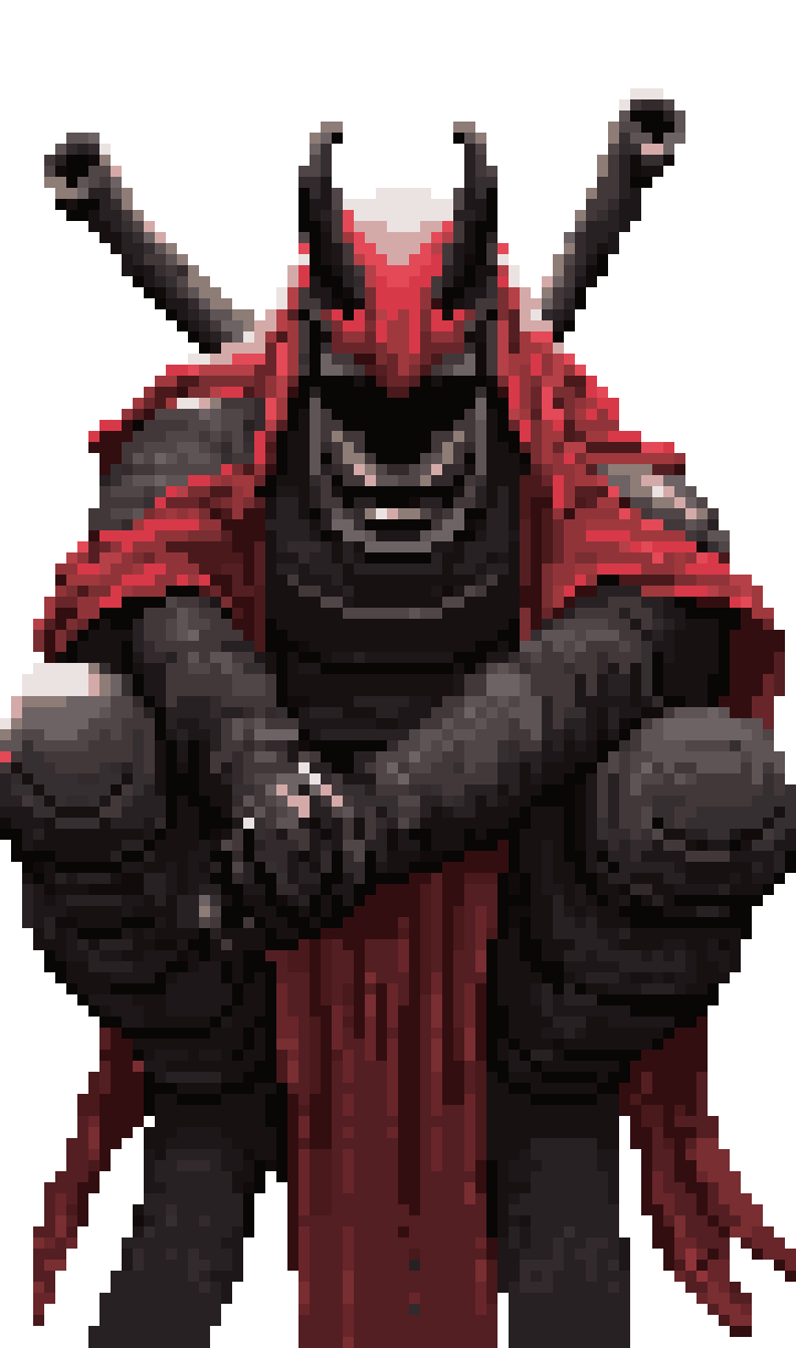 2D character sprite pixel art