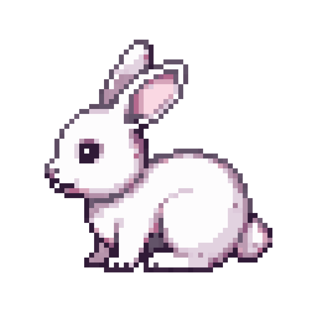 cute little bunny pixel art