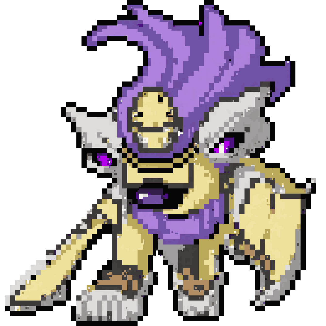 Fakemon designed for 192x192 canvas pixel art