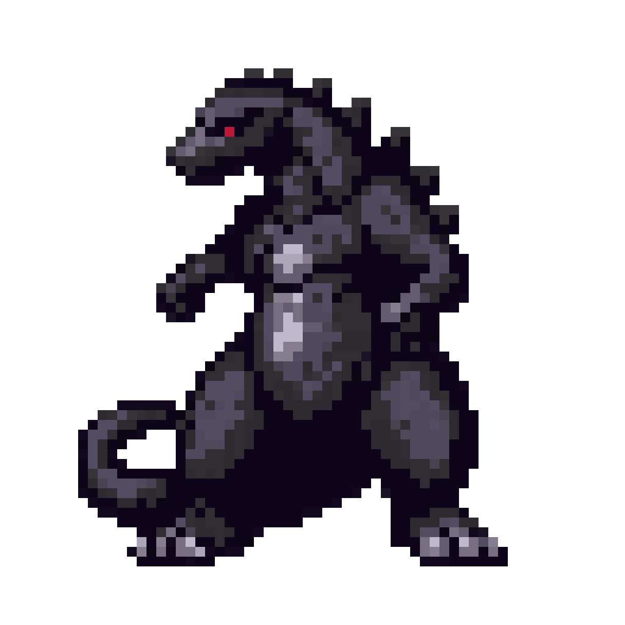 Godzilla pixel art
