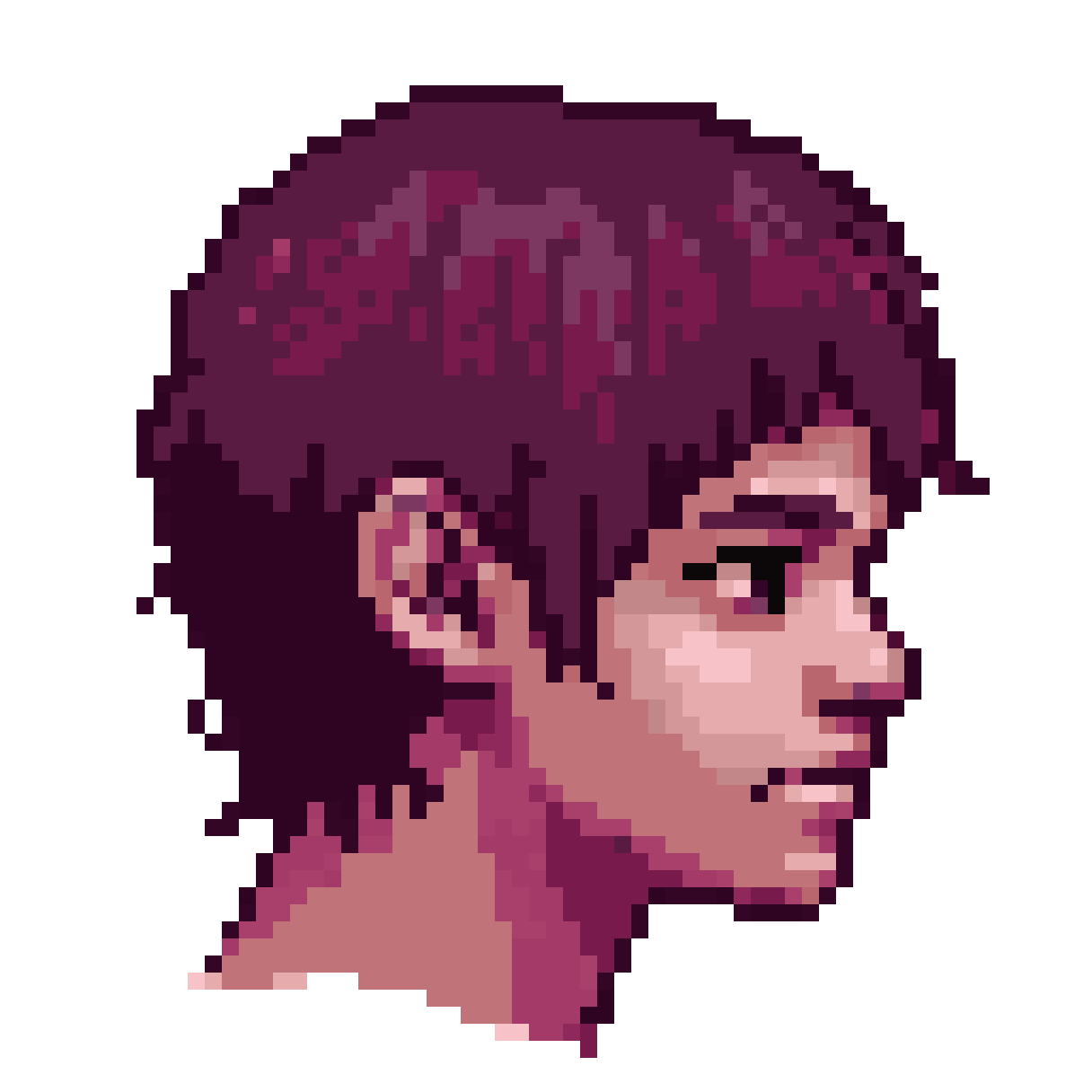 Herobrine Character Sprite pixel art