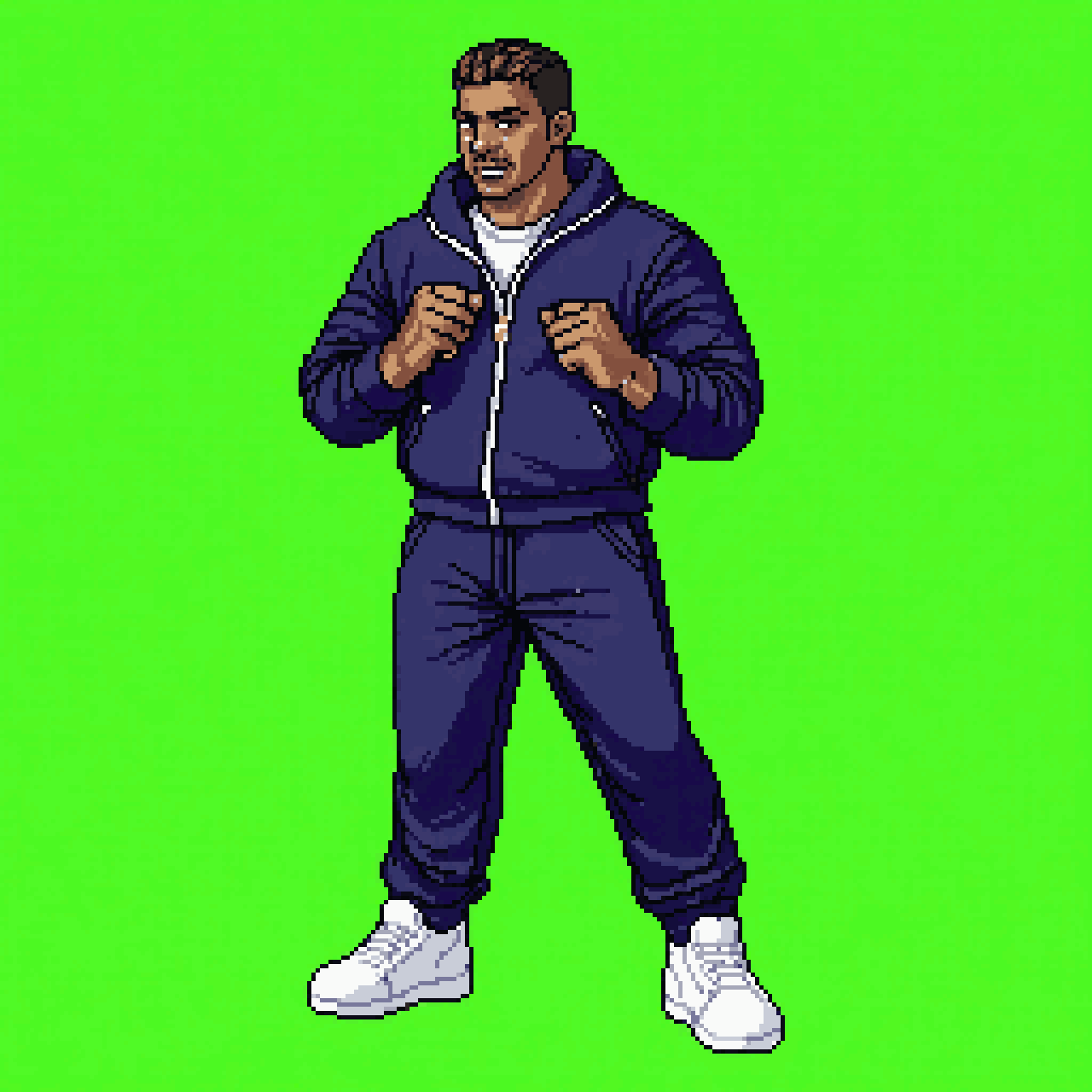 Pixel Art Character for Fighting Game pixel art