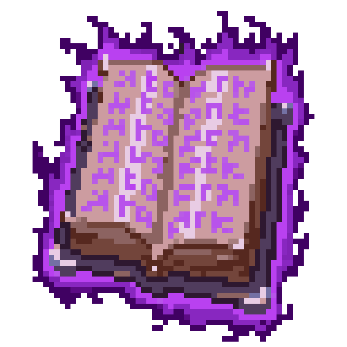Ancient Enchanted Book Icon pixel art
