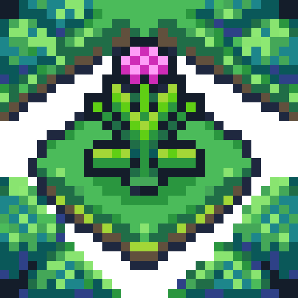 grass tile for top down RPG pixel art