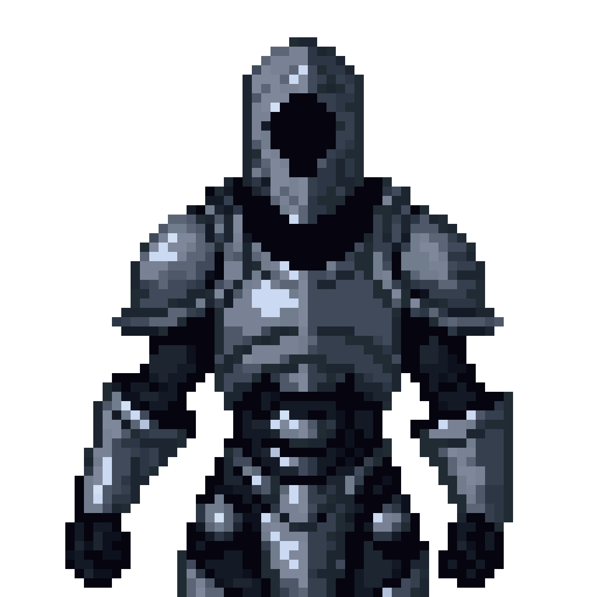 Haunted Armor Without Helmet pixel art