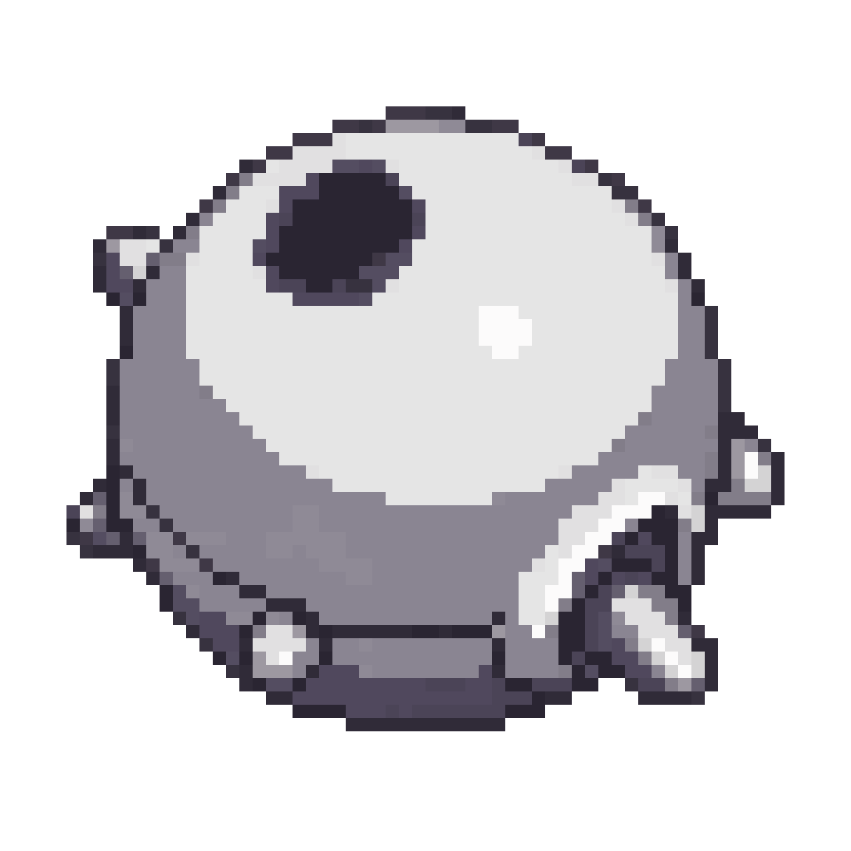 Saiyan Space Pod Vehicle pixel art