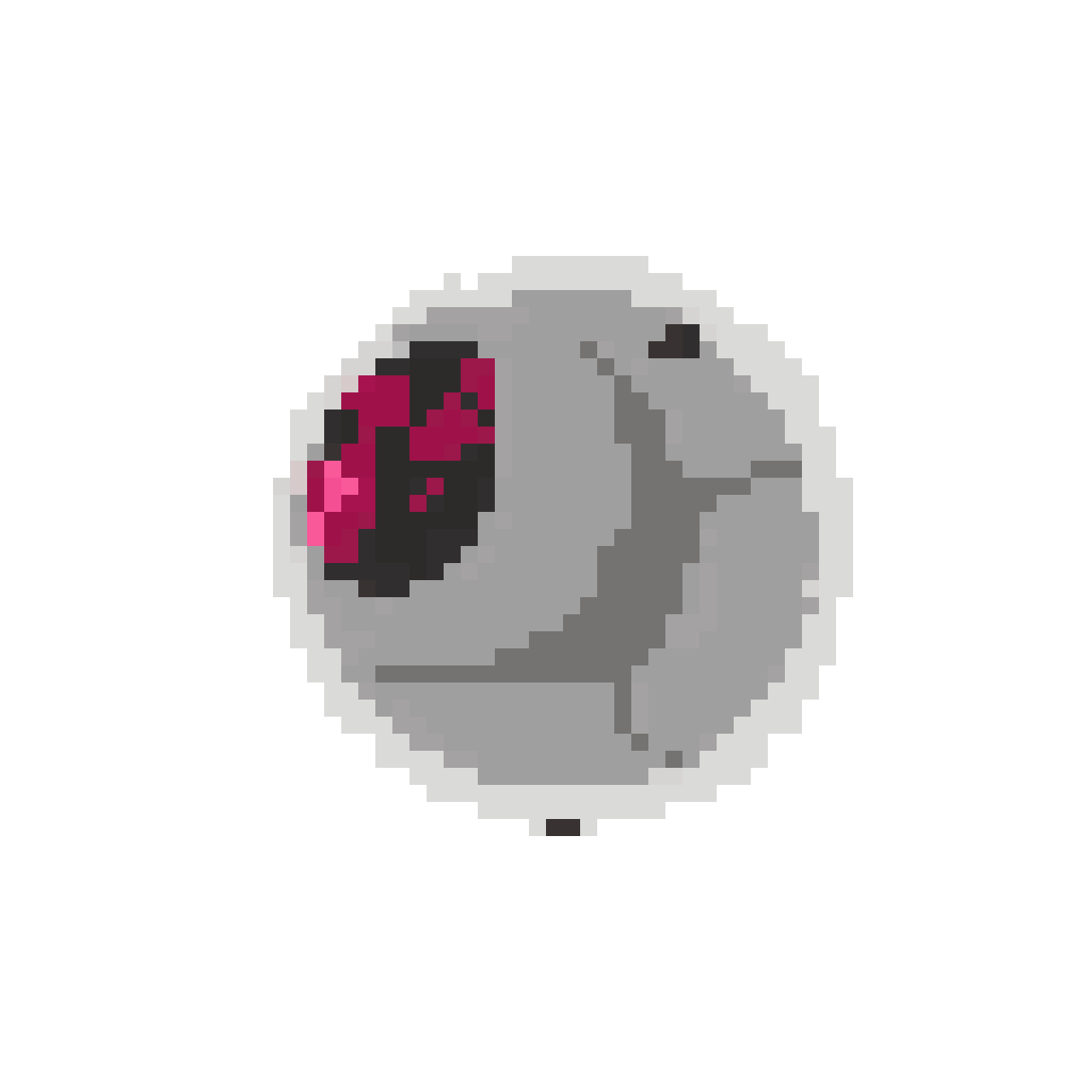 Saiyan Space Pod pixel art