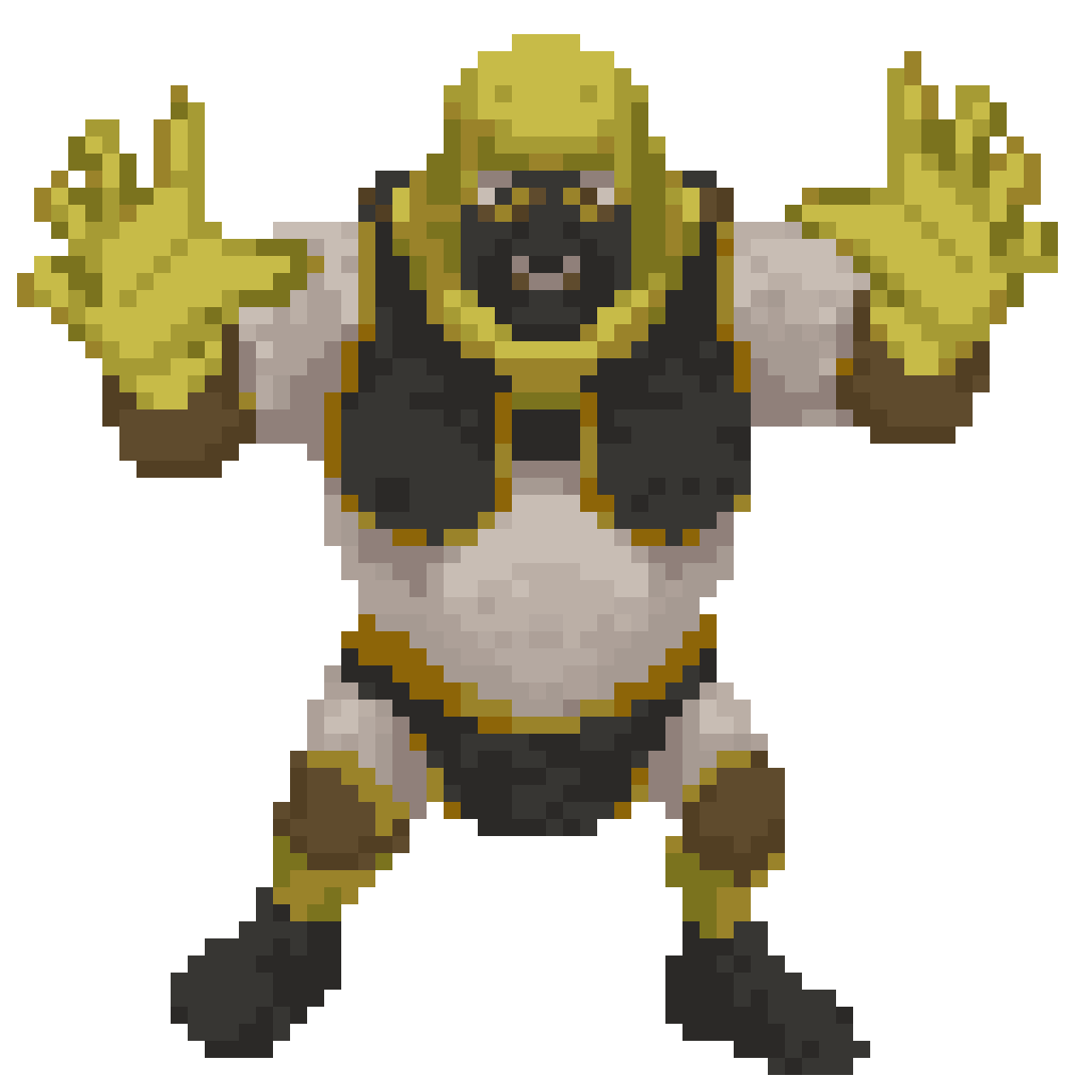 Шрек pixel art