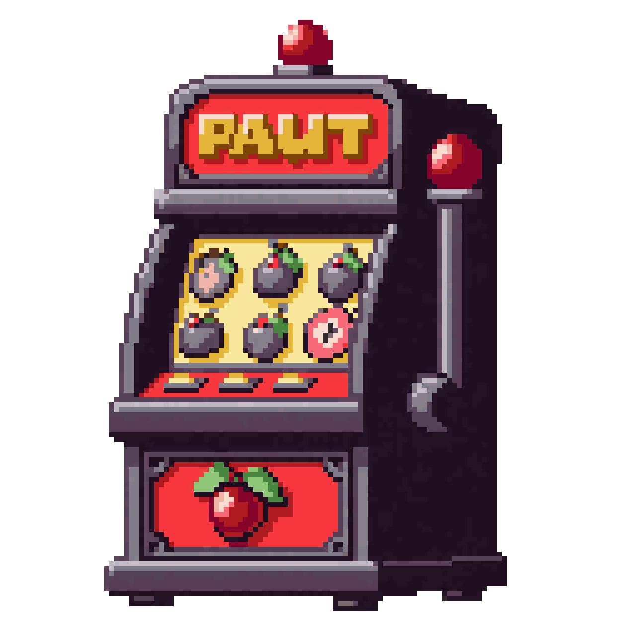British Pub Fruit Machine pixel art