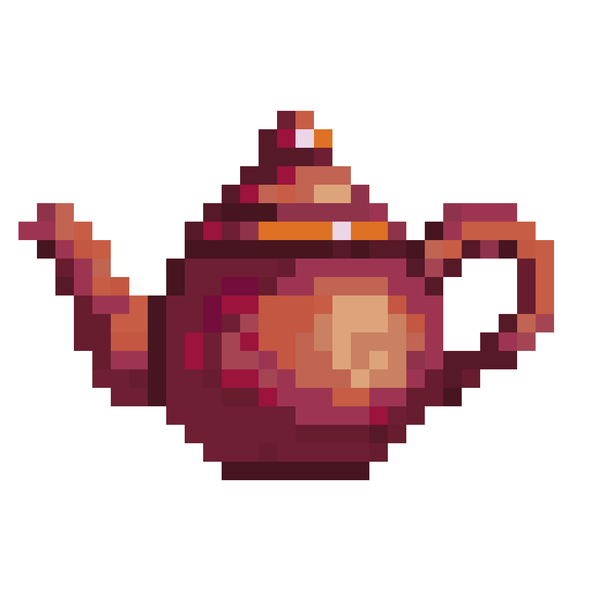 Ceramic Teapot pixel art