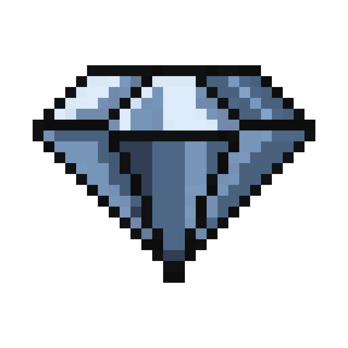 Diamond pixel art