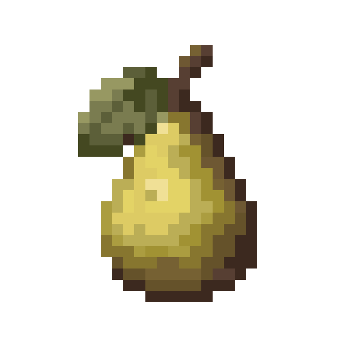 Pear pixel art
