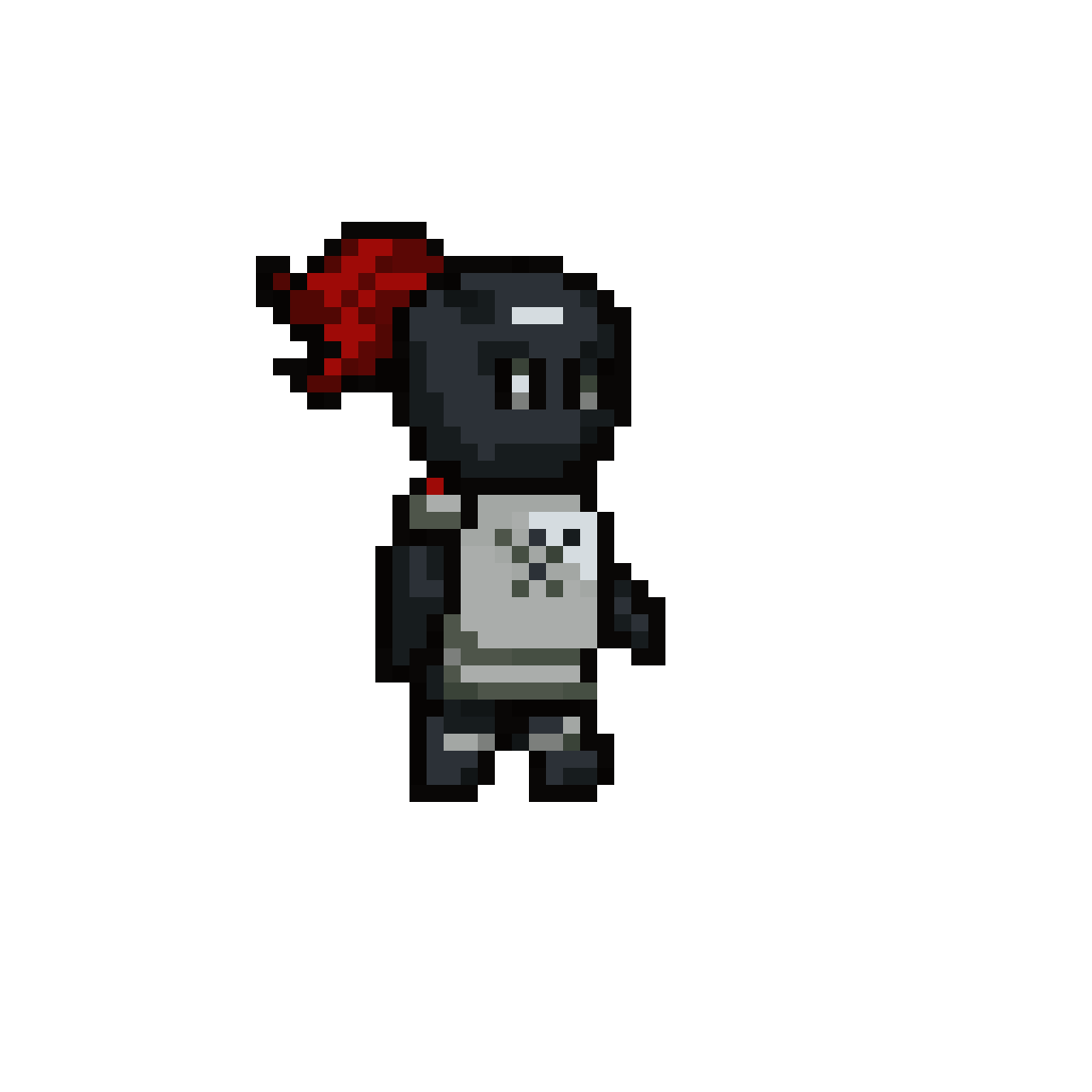 Improved character design pixel art