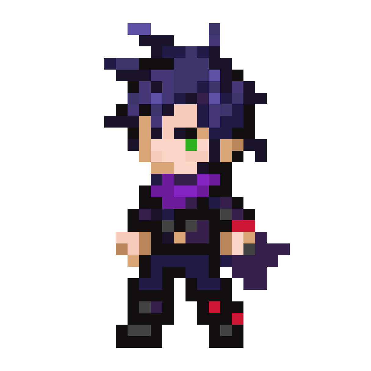 Pixel Art RPG Rogue Character pixel art