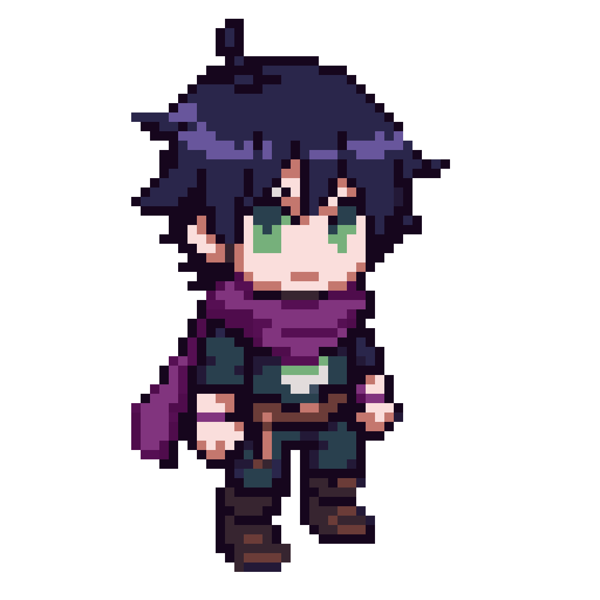 Pixel Art RPG Rogue Character pixel art
