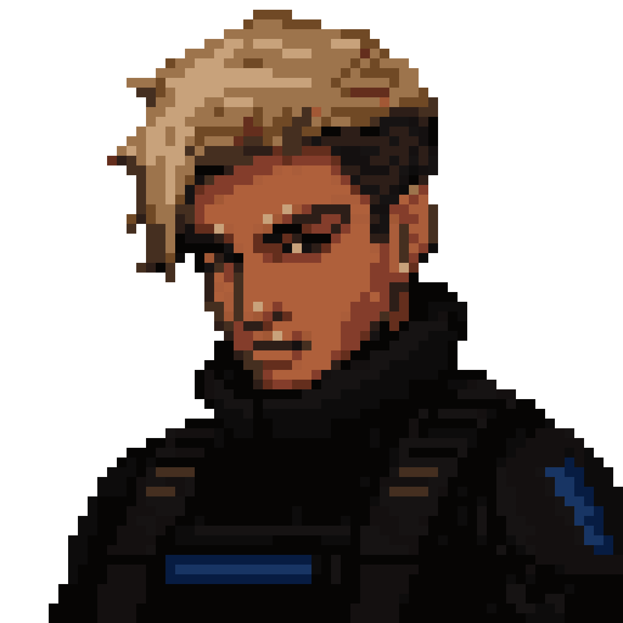 16 Color Character Sprite pixel art