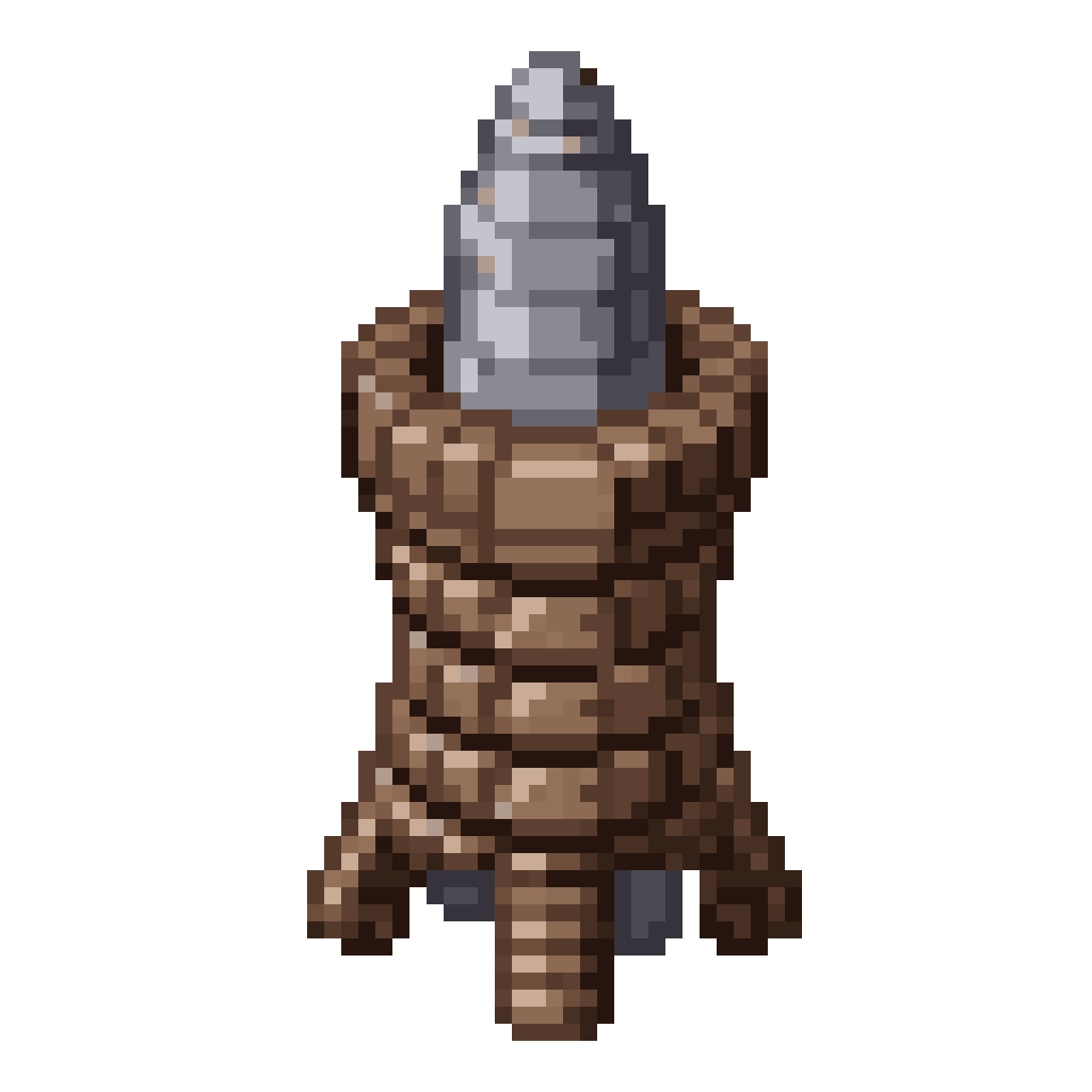 A cannon tower pixel art