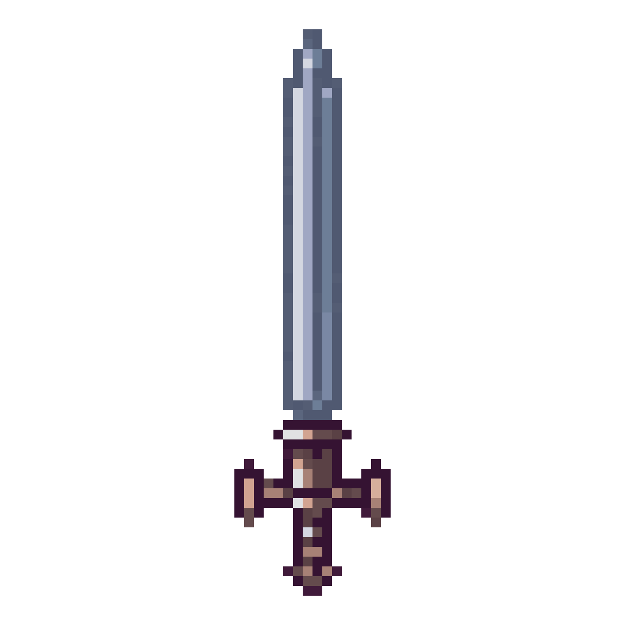 Rune 2h Sword for Runescape Classic pixel art