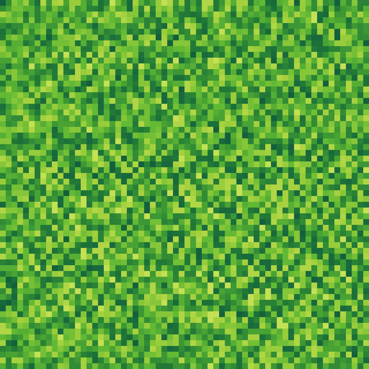 seamless top-down grass texture pixel art