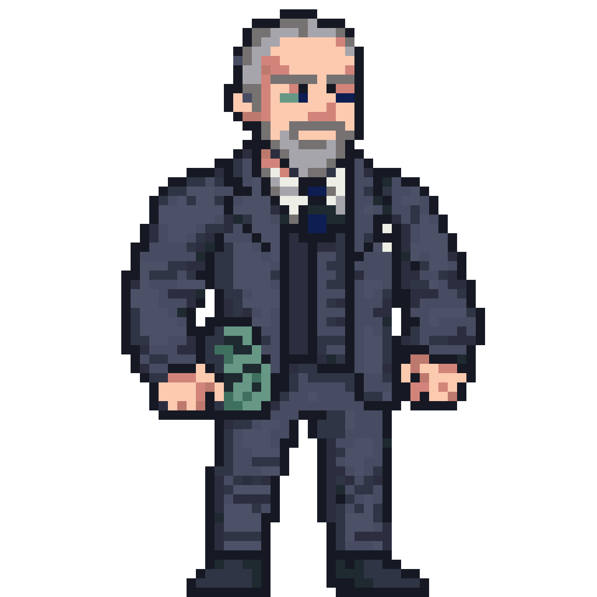 remake character sprite pixel art