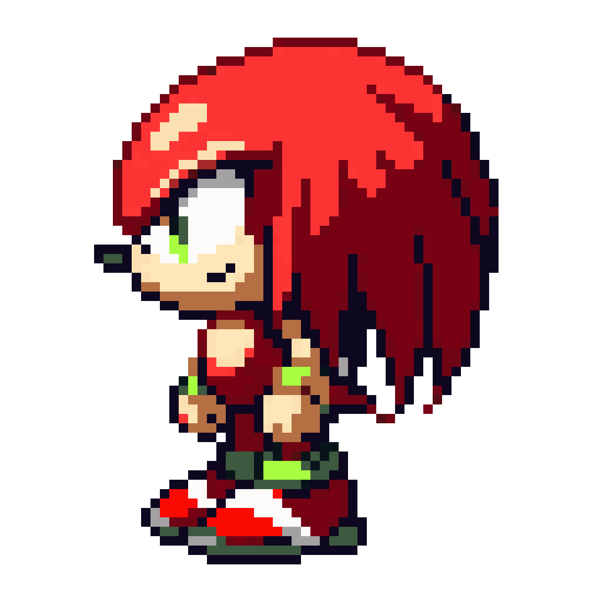 Sonic 3 & Knuckles Cartridge pixel art