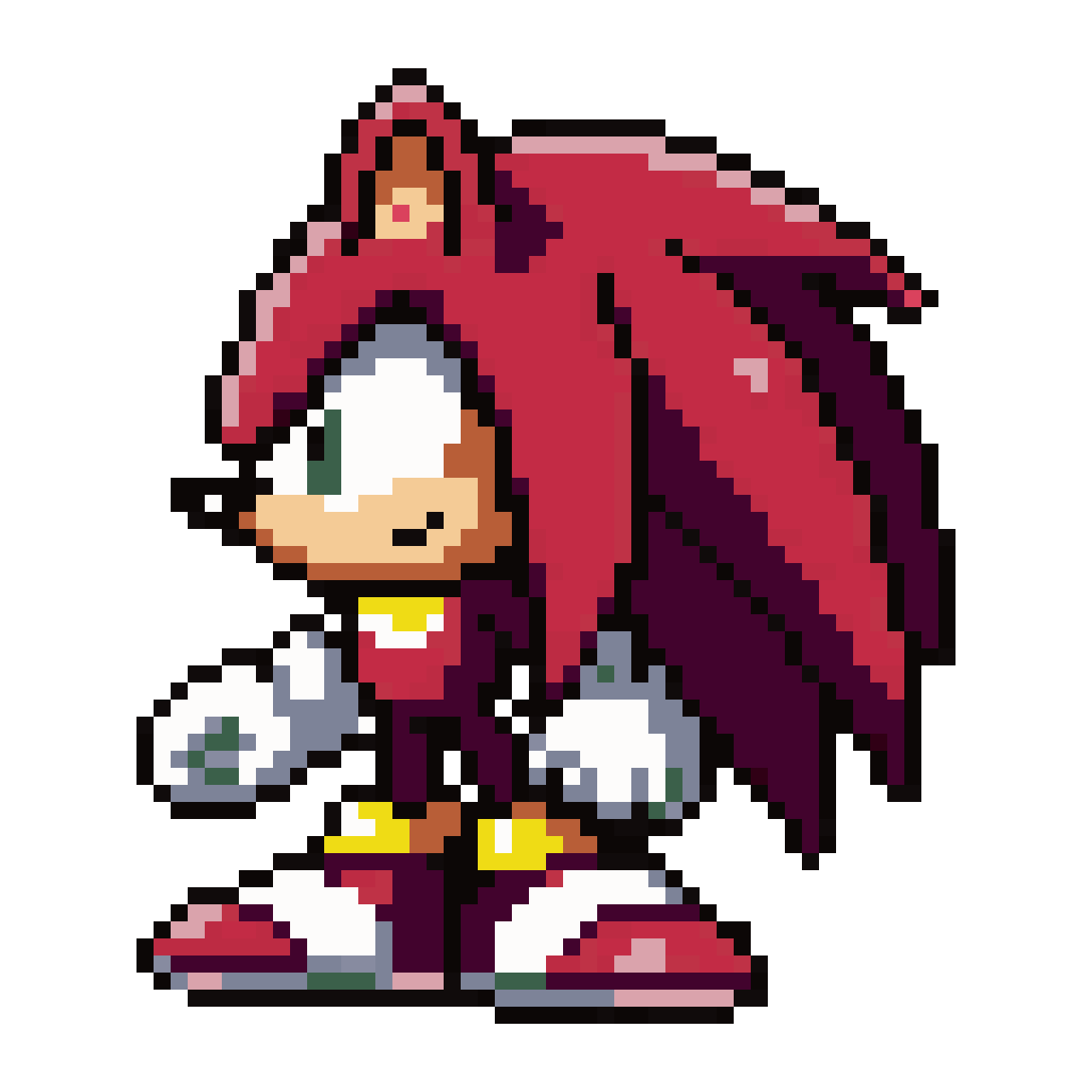Sonic 3 & Knuckles Cartridge pixel art