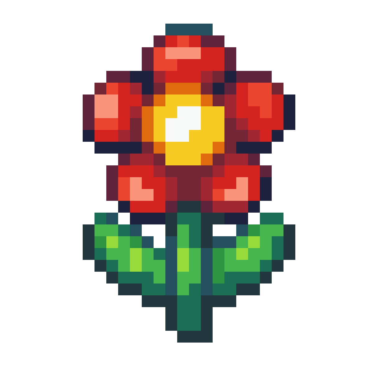 flower-like prop pixel art