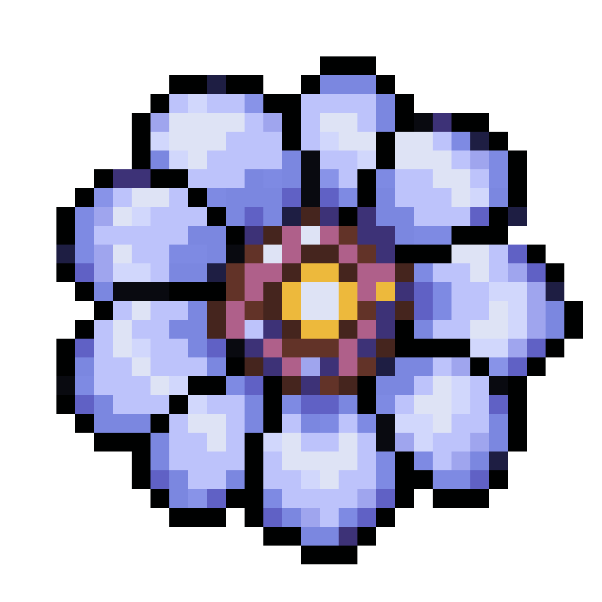 flower-like prop design pixel art