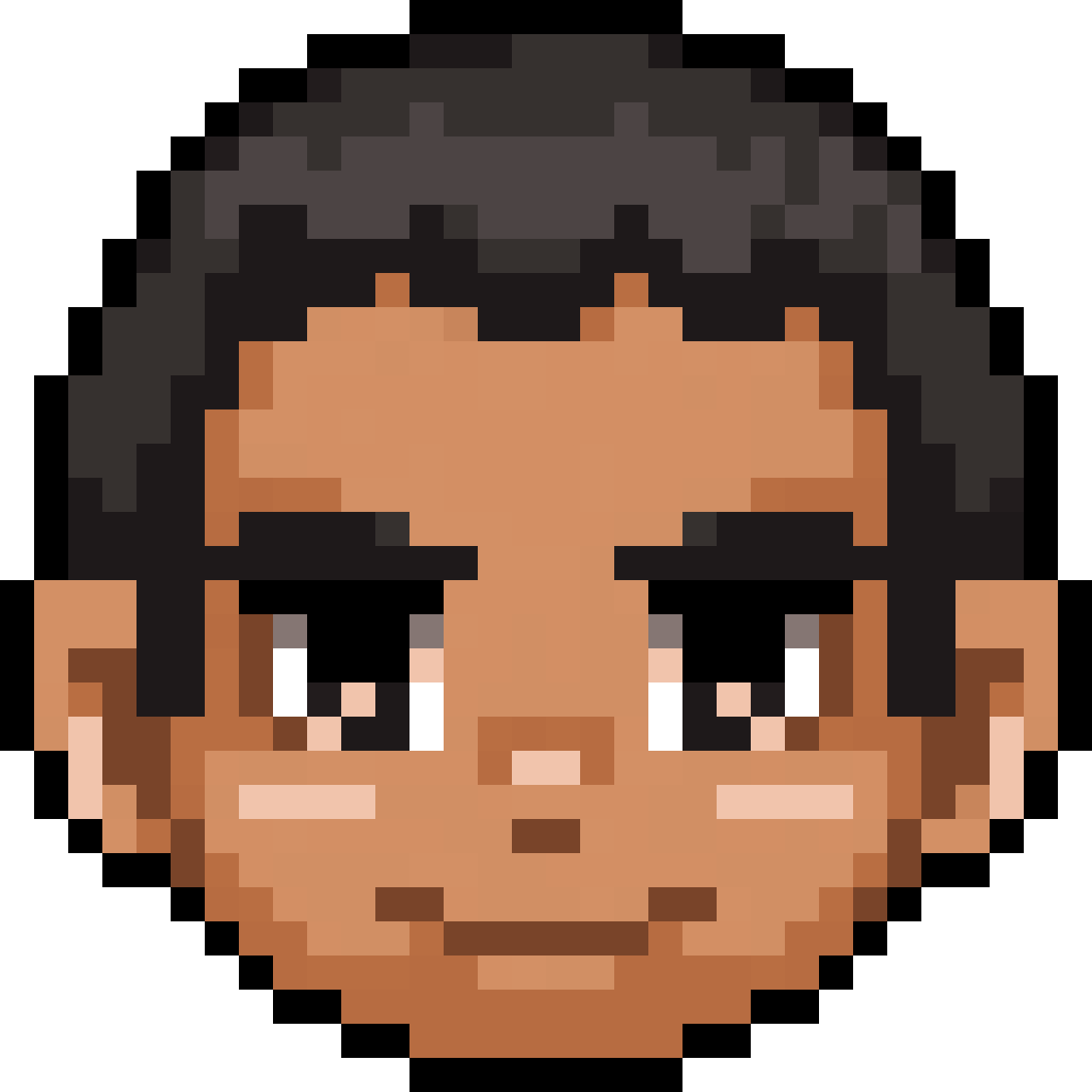 Friendly Male RPG Character Sprite pixel art