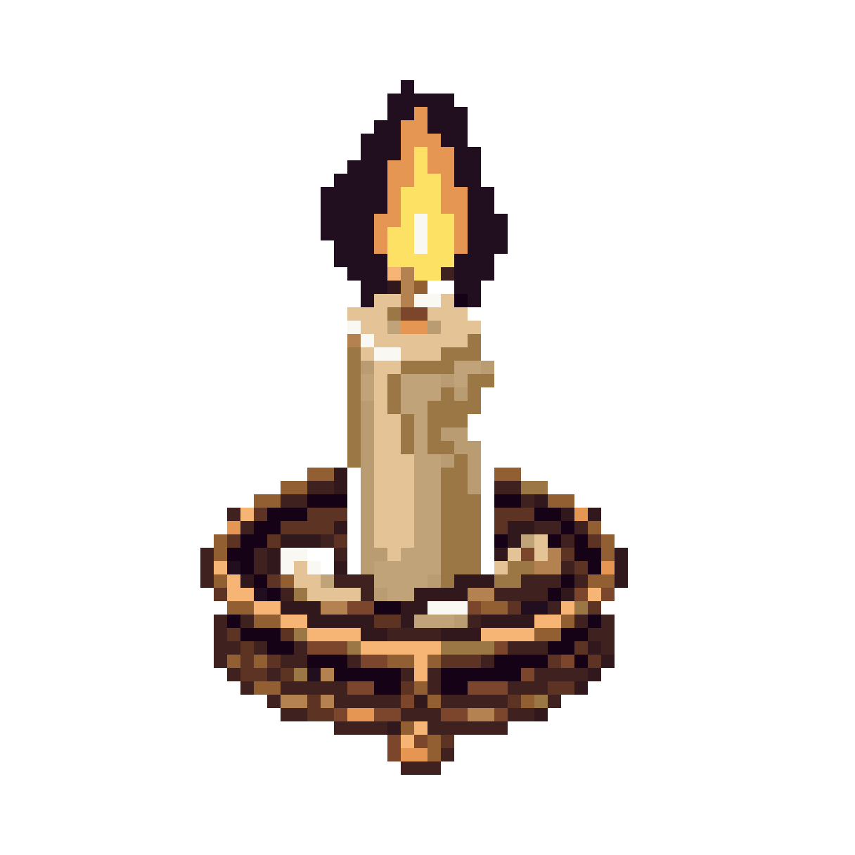 Gothic Candle Reliquary pixel art