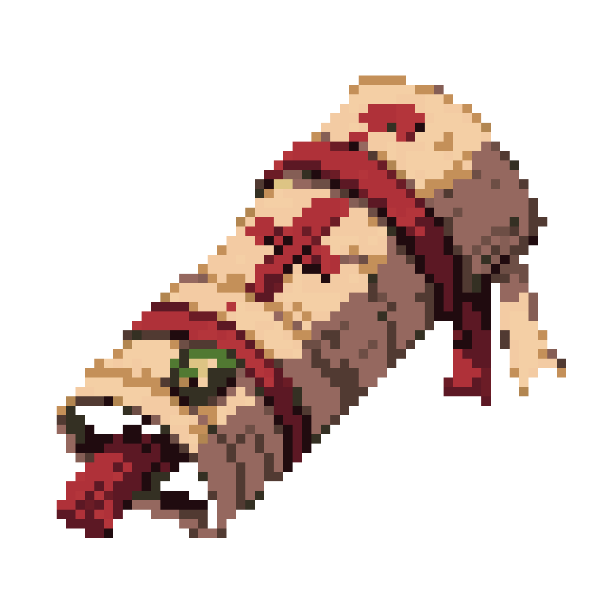 Pilgrim Bindings Sacred Cloth Relic pixel art