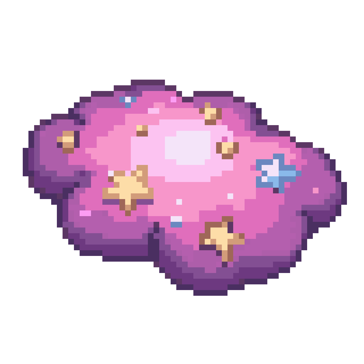 Soft Fluffy Cosmic Rug pixel art